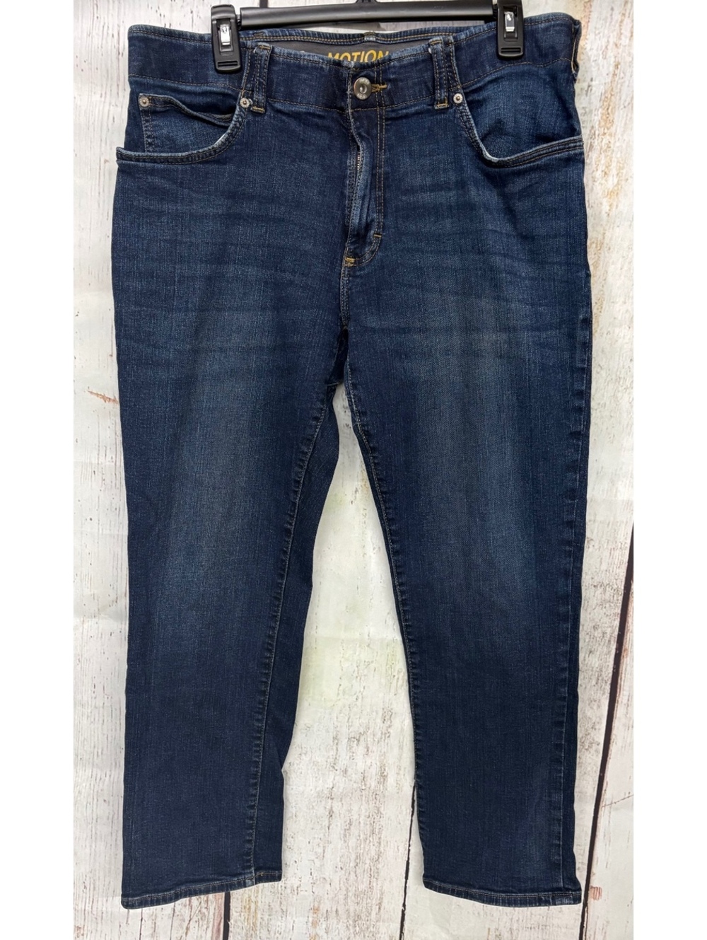 Lee Premium Men’s Select Motion Stretch Straight Leg Jeans Dark Wash Size 36x30